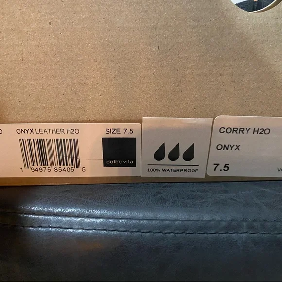 Dolce Vita Onyx Leather Boots - Picture 3 of 3